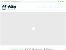 Tablet Screenshot of moo.com.au
